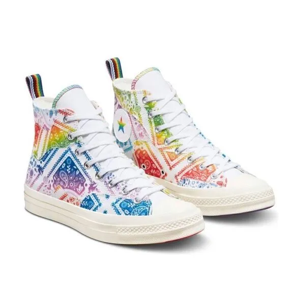 Converse | Chuck 70 Rainbow Patchwork High Tops