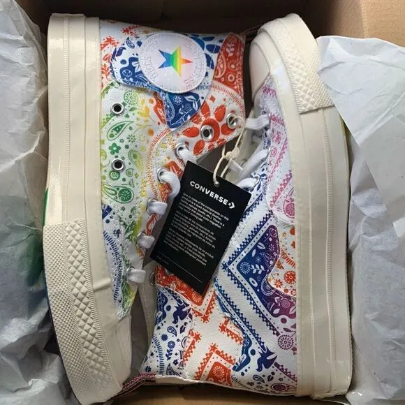 Converse | Chuck 70 Rainbow Patchwork High Tops