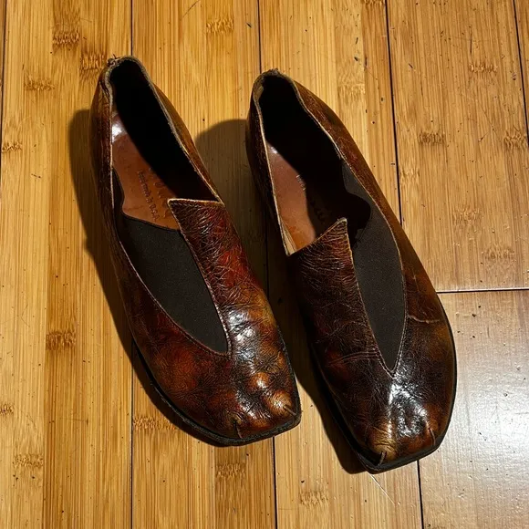 Cydwoq Vintage Leather Handmade Shoes Size EU 38 / US 8