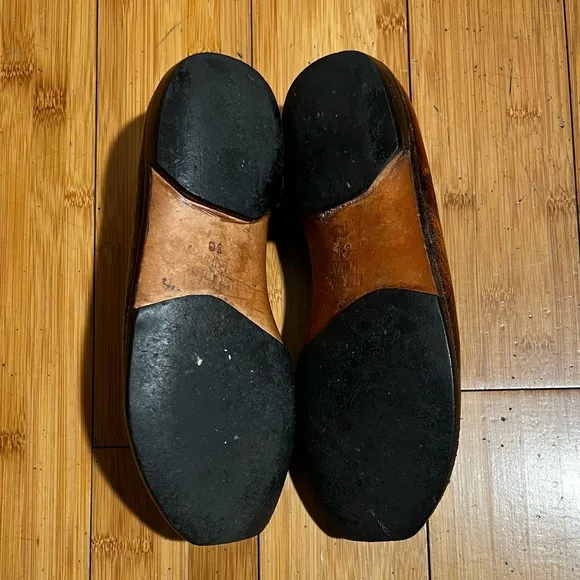 Cydwoq Vintage Leather Handmade Shoes Size EU 38 / US 8