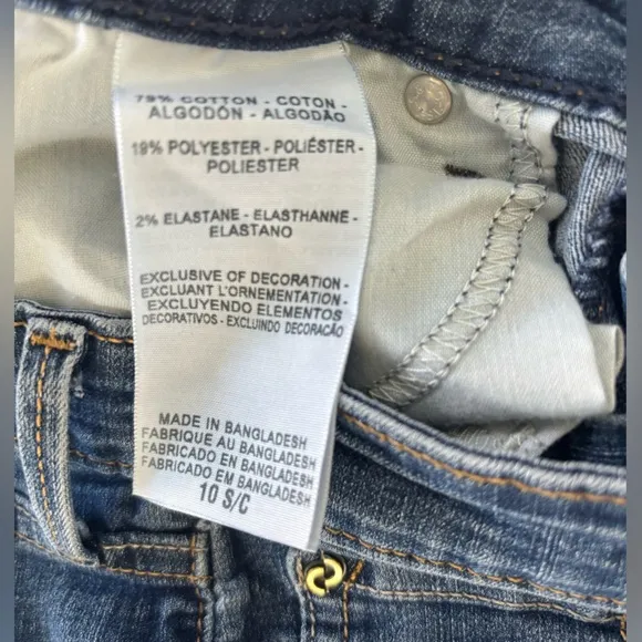 Denizen By Levi’s Womens Mid Rise “Modern Boot Cut” Jeans in Medium Wash Sz 10