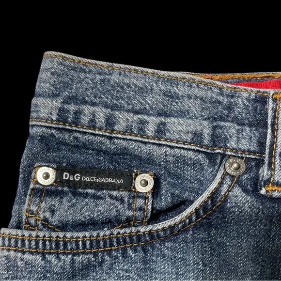 Dolce and Gabbana D&amp;G denim mini skirt