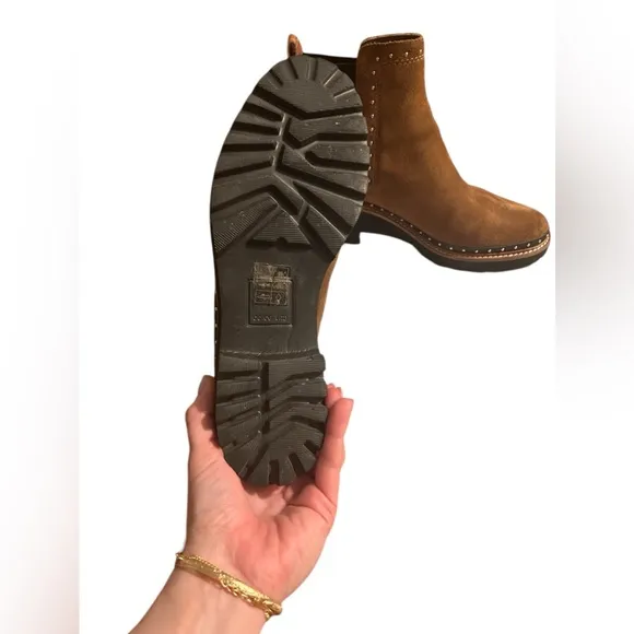 Dolce vita studded suede boots, Huey size 10