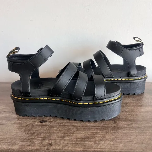 Dr. Martens Blaire Quad Women's Platform Sandal Size 11 #242728