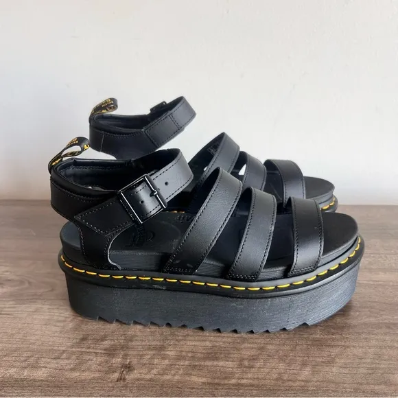 Dr. Martens Blaire Quad Women's Platform Sandal Size 11 #242728