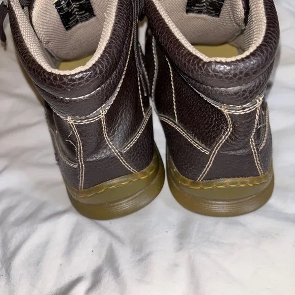 Dr. Martens Vintage Brown Leather Sirota Hi Tops