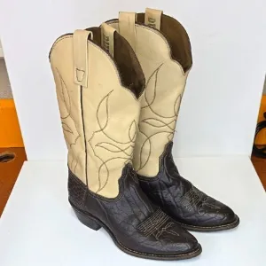 Durango Brown Leather Cowboy Boots 6M Mens