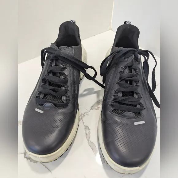 ECCO biom 2.0 Men's Leather black athletic walking running Sneaker shoes size 11