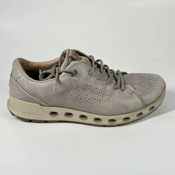 ECCO Cool 2.0 Gray Leather Gore-Tex Surround Lace Up Shoes Mens Size 6 EU 40