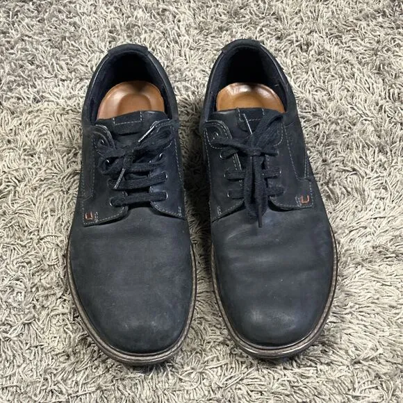 ECCO Turn GTX Gore-Tex Shoes Men’s EU 47 US 13 13.5 Black Leather Oxfords Derby