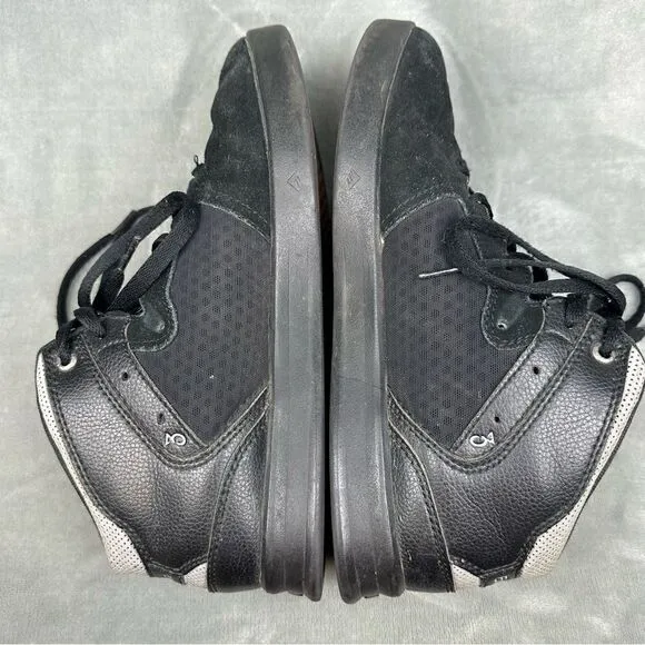 Emerica Reynolds 3 Shoes Mens 8.5 Black High Top Skateboarding Skate Lace Up