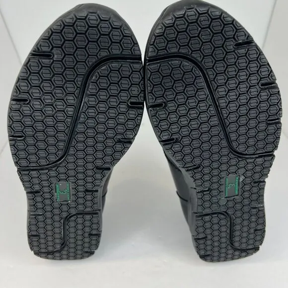 Emeril Lagasse Mens ELMQUSOTWL-001 Black Leather Size 10.5W Slip-On Shoes