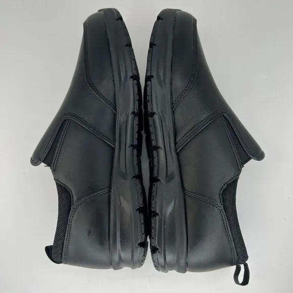 Emeril Lagasse Mens ELMQUSOTWL-001 Black Leather Size 10.5W Slip-On Shoes
