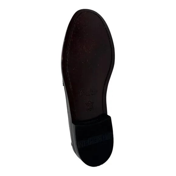 Florsheim BERKLEY Mens 7.5e Burgundy Slip on New in Box &quot;Other&quot; They Are Samples