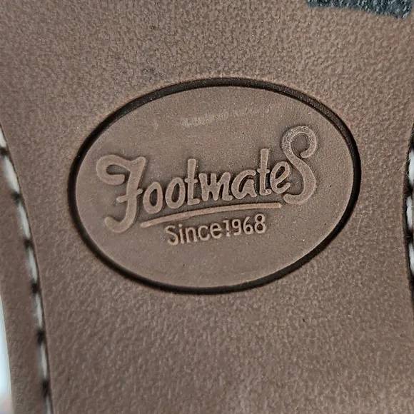 Footmates Sherry T-Bar Mary Jane Shoes Arch Support Leather Toddler 7.5