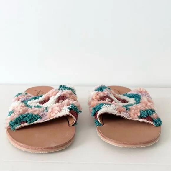 Free People Yuma Woven Mule Sandals Size 8