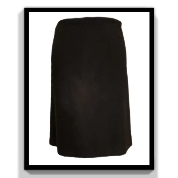 French Connection Wool &amp; Cashmere A-Line Skirt