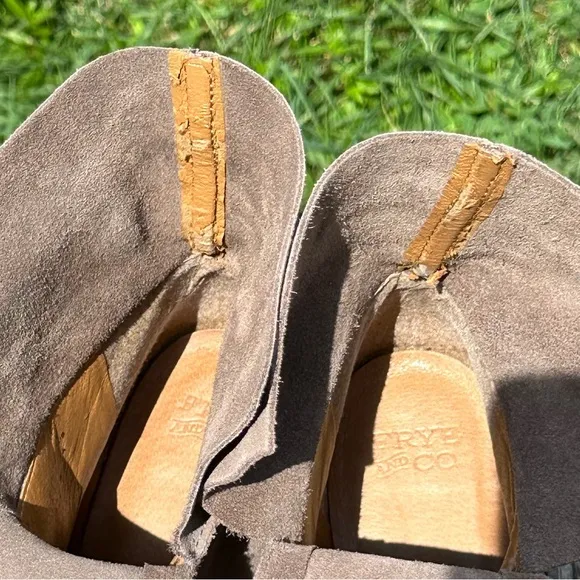 Frye &amp; Co. Suede Leather Slouch Mid-Calf Boots