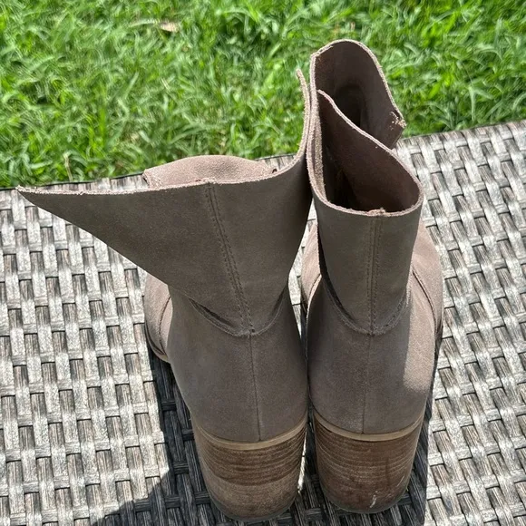 Frye &amp; Co. Suede Leather Slouch Mid-Calf Boots