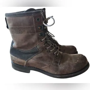 G-Star Raw Men's Patton-IV-Marker High Leather Boots GS11810/066 US 8 EU 41 B4