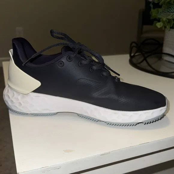 G/Fore Mens MG4  Spikeless Golf Shoes Blue Leather G4MF20EF26 Mens Size 8.5