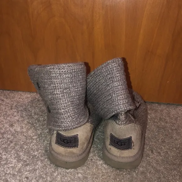 Girls UGG Classic Cardy II Knit Boot
