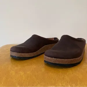 Haflinger Phillip Slipper Clogs Women's Shoes Brown Size 37 EU/6 - 6.5 US