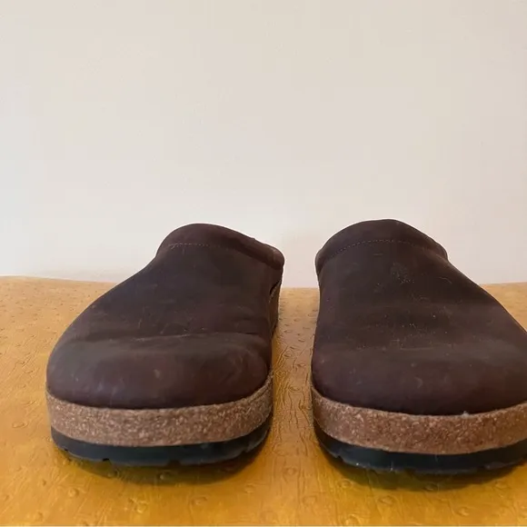 Haflinger Phillip Slipper Clogs Women's Shoes Brown Size 37 EU/6 - 6.5 US