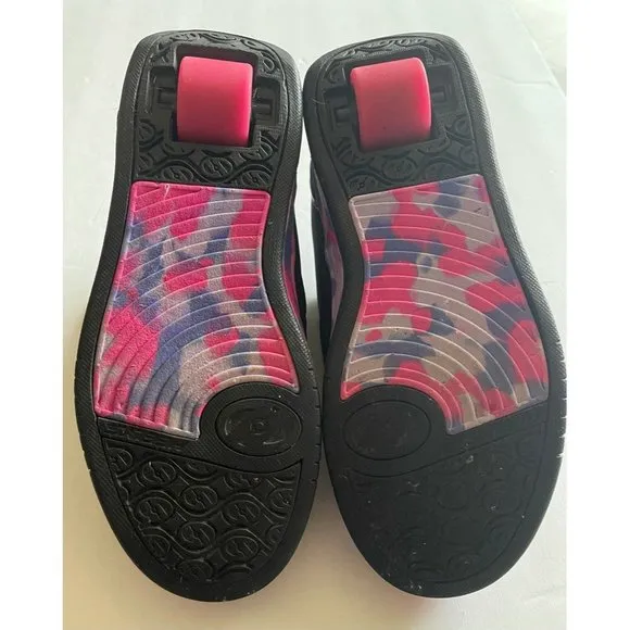 Heelys Girls Propel 2.0 Skate Shoes Black Pink 4M