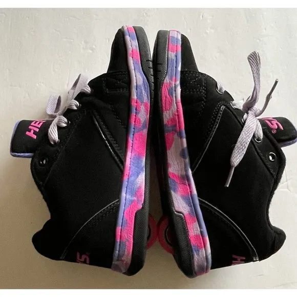 Heelys Girls Propel 2.0 Skate Shoes Black Pink 4M