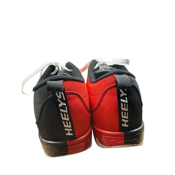 Heelys Size 9 Black Red Pro 20 Drips Skate Shoes