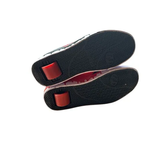 Heelys Size 9 Black Red Pro 20 Drips Skate Shoes