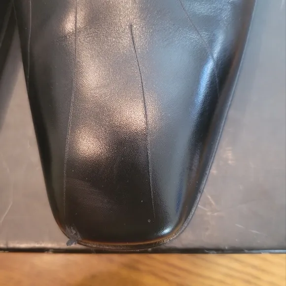 Hugo Boss Black Genuine Leather Lace Ups Dress Oxford Shoes Size 13