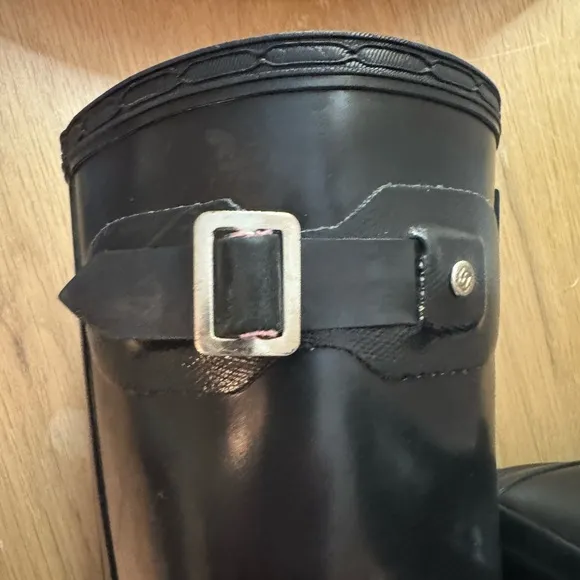 Hunter Boots Black Classic Kids Boots size 4 kids  or Women's boots 5