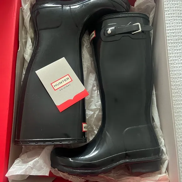 Hunter Original Black Rain Boots