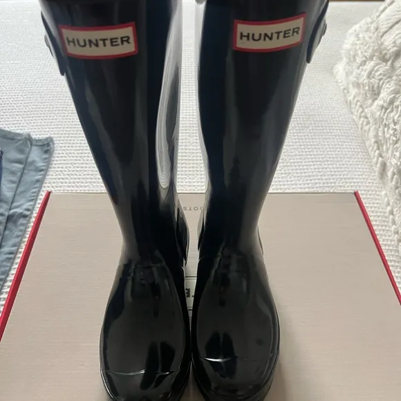 Hunter Original Black Rain Boots