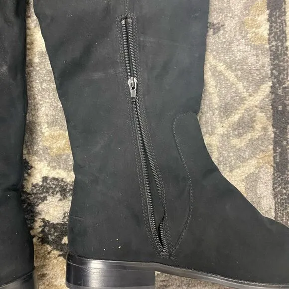 J. Crew Factory Over-the-knee microsuede boots Item AG056*