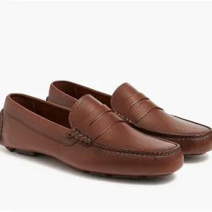 J Crew Leather driving shoes AW685