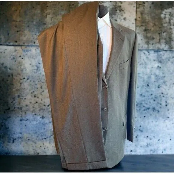 jack victor Suit Super 110s 44XL Suit pants sz 38XL