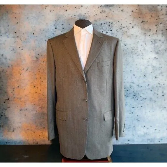 jack victor Suit Super 110s 44XL Suit pants sz 38XL