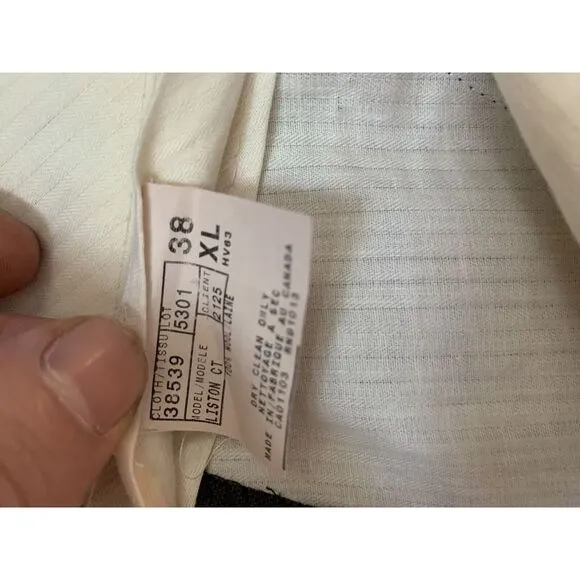jack victor Suit Super 110s 44XL Suit pants sz 38XL