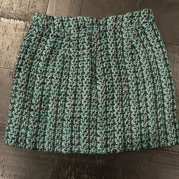 J.Crew Perfect Tweed Mini Skirt School Girl Classic For Boots or Flats‌‌‌‌‌