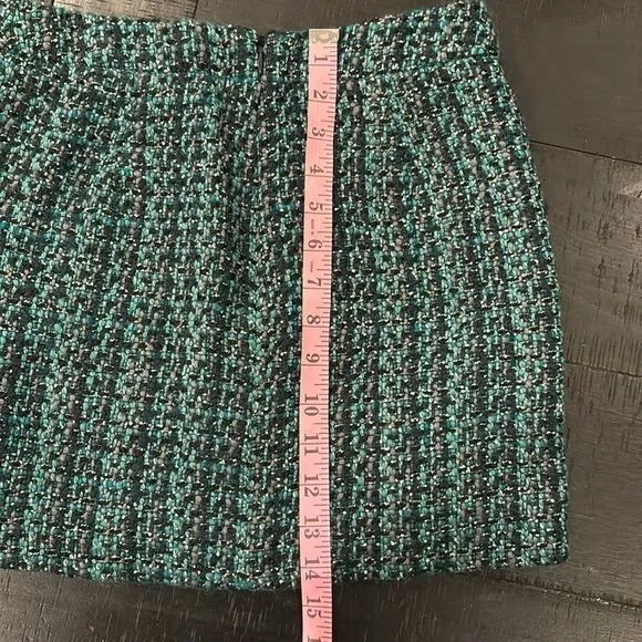 J.Crew Perfect Tweed Mini Skirt School Girl Classic For Boots or Flats‌‌‌‌‌