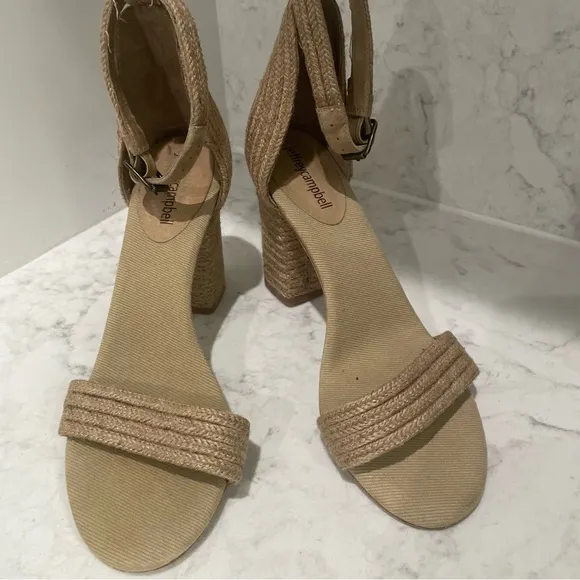 Jeffrey Campbell Rowboat AnkleStrap Sandal Sz 8.5