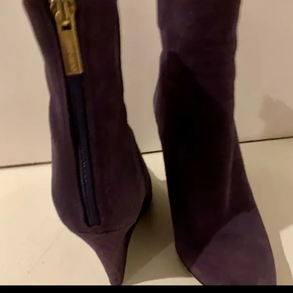 Jimmy Choo Purple Suede boots