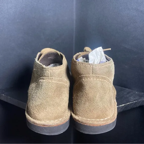 John varvatos brown suede chukka lace boots