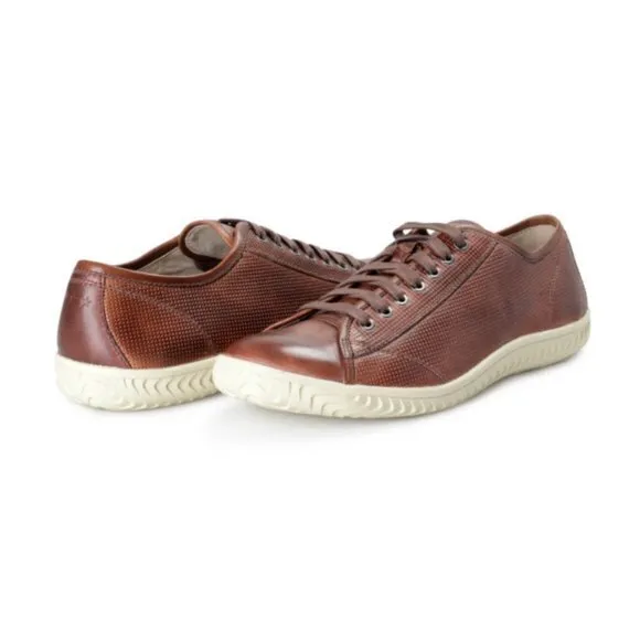 John Varvatos Star USA Leather Hattan Low Top Sneakers Shoes Men’s Sz 8 M