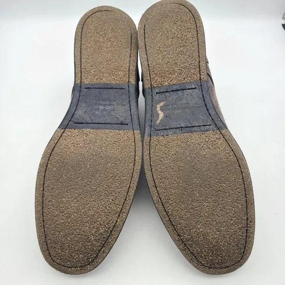 John Varvatos USA BROOKLYN Chukka Boot Suede Shoe Dark Brown Black Men’s US 13