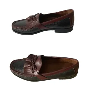 Johnston &amp; Murphy Men G5 Aragon II Kitie Tassel Loafer Leather Black Brown 9N