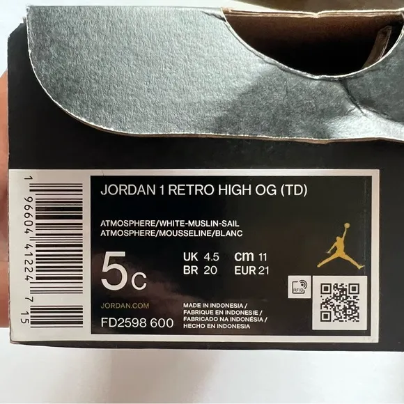 Jordan 1 Retro High Toddler Shoes